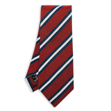 Krawatte in Rot-Blau