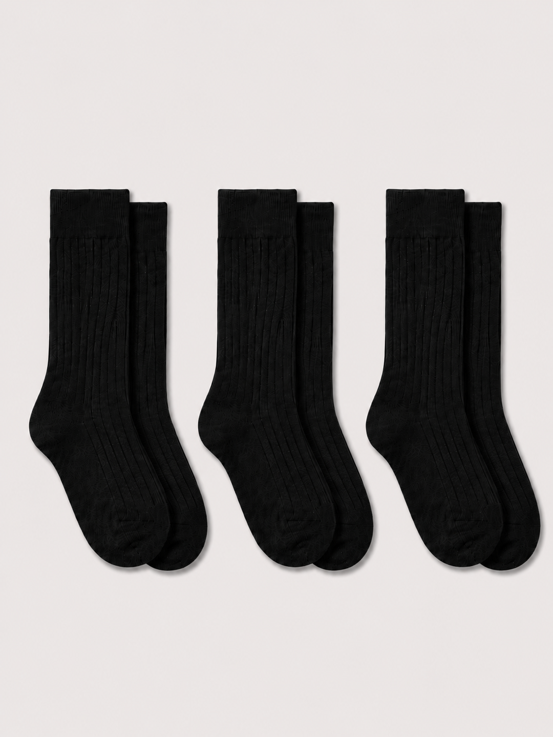 Socken in Schwarz 3er Pack