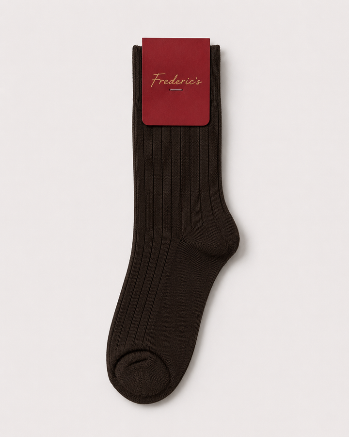 Socken 2.0 in Dunkelbraun
