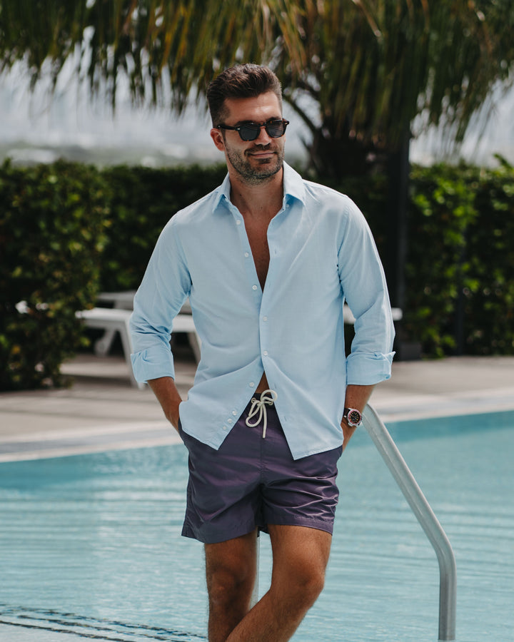 Badehose 2.0 Aubergine