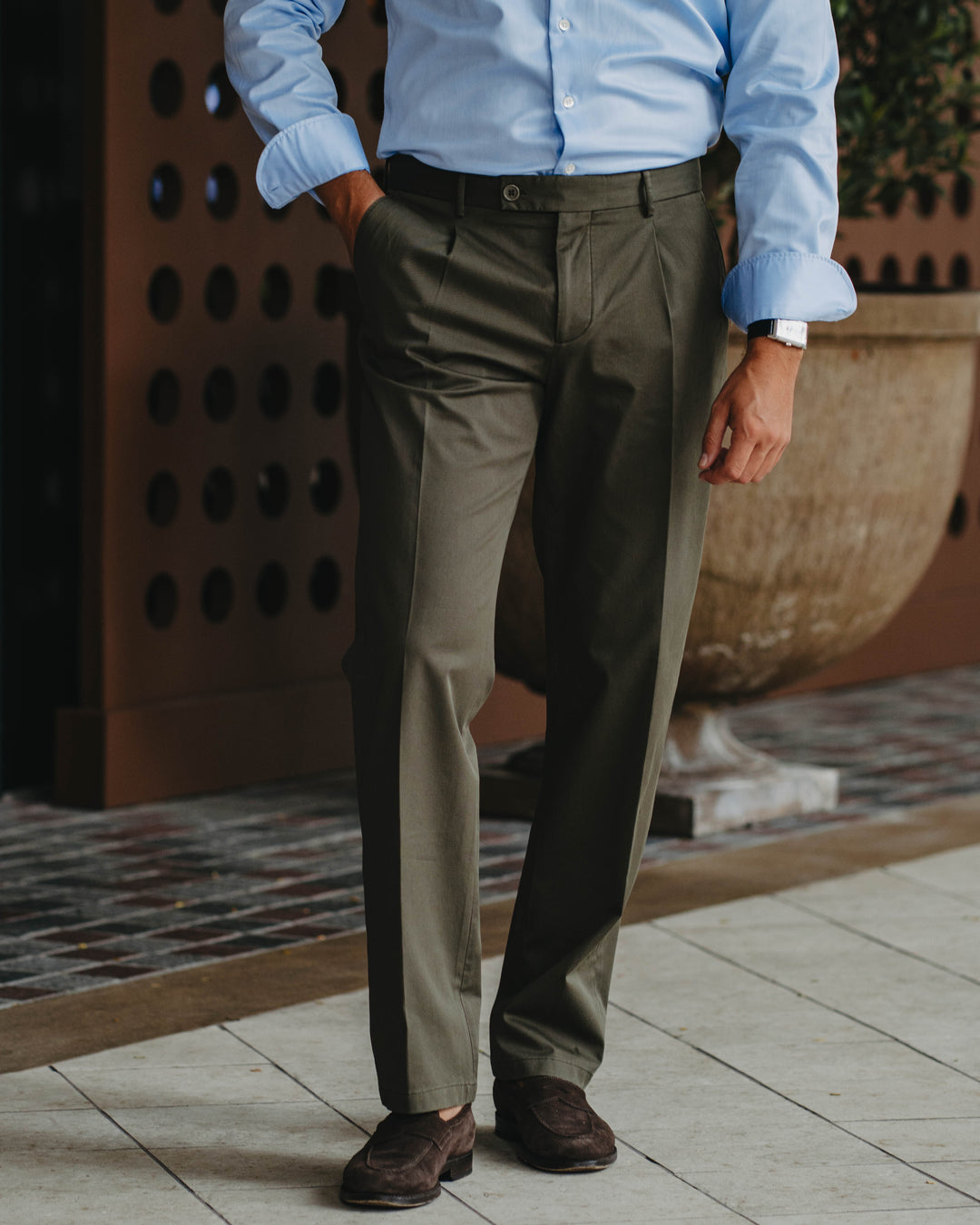 Chino Bogota Olive SIR X Frederic&