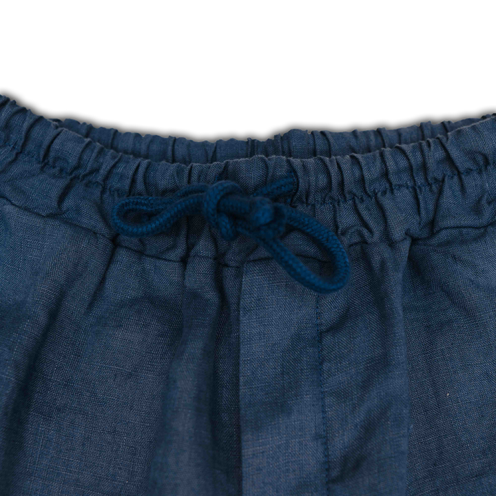 Leinenshorts Blu