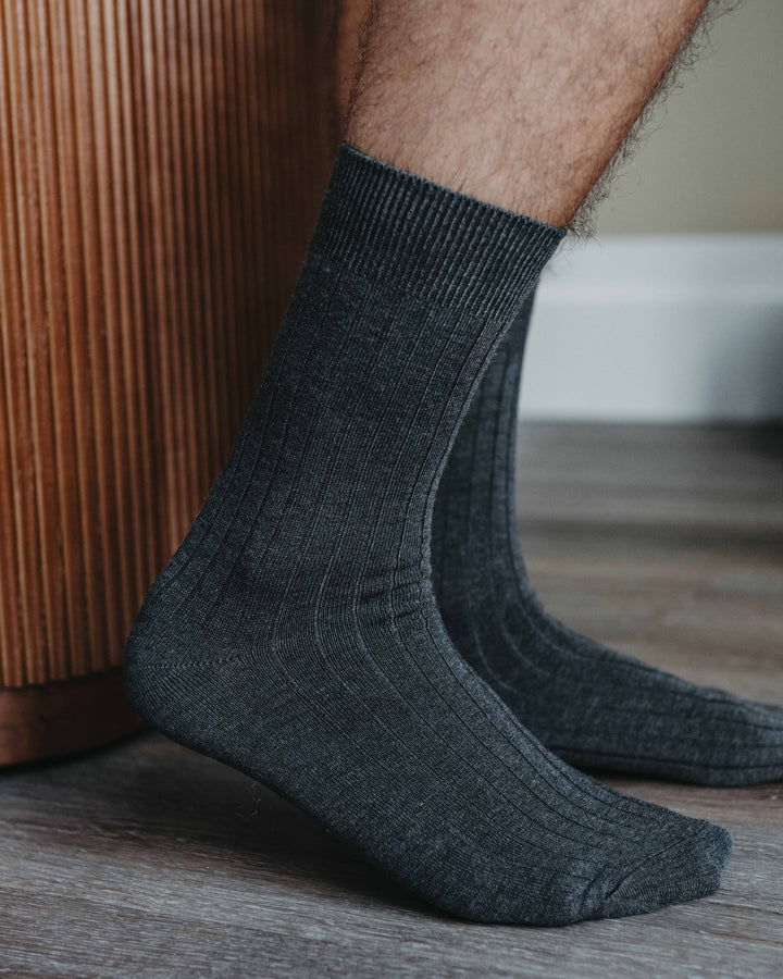 Socken 2.0 in Dunkelgrau