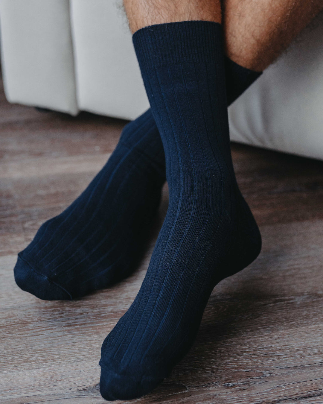 Socken 2.0 in Dunkelblau