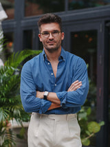 Denim Hemd Hellblau