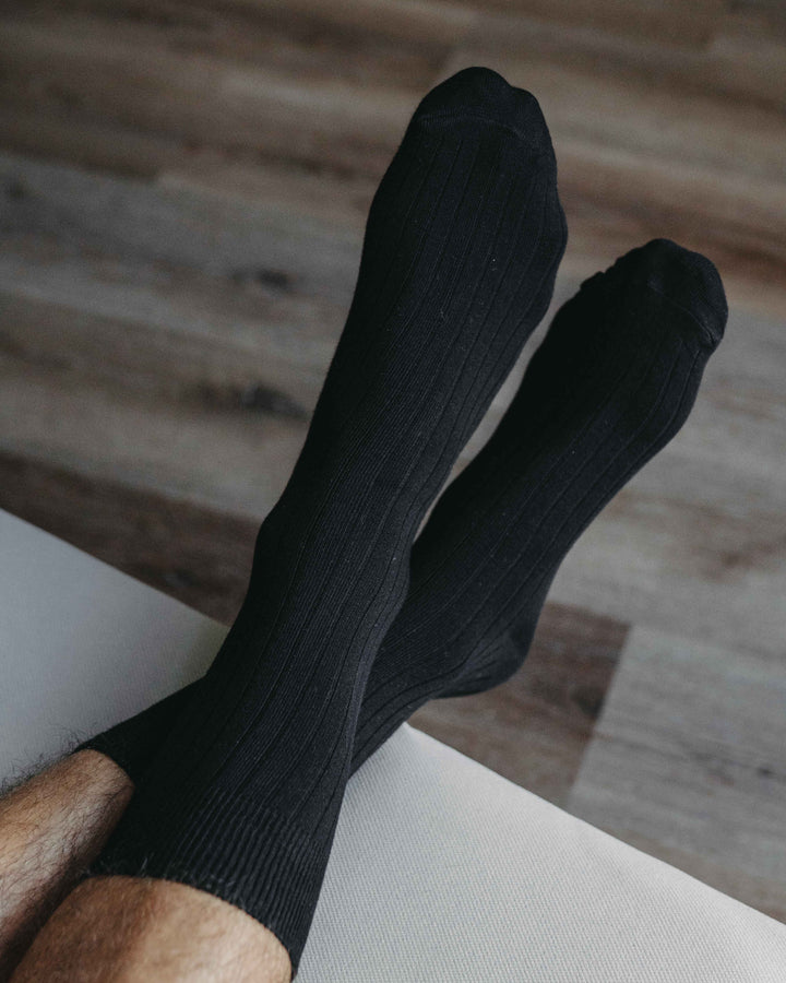 Socken 2.0 in Schwarz