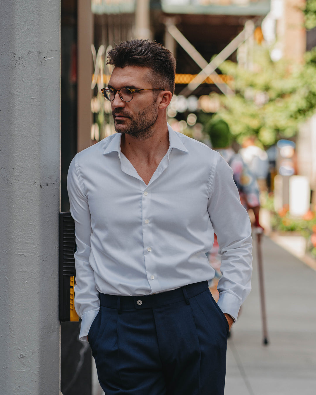 No-Show Unterhemd V-Neck in Nude