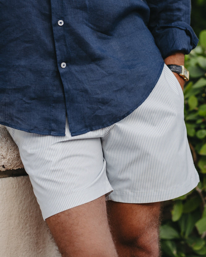 Badehose Hellblau