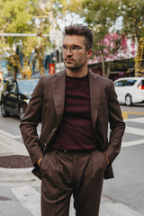 Essential T-Shirt 2.0 in Bordeaux