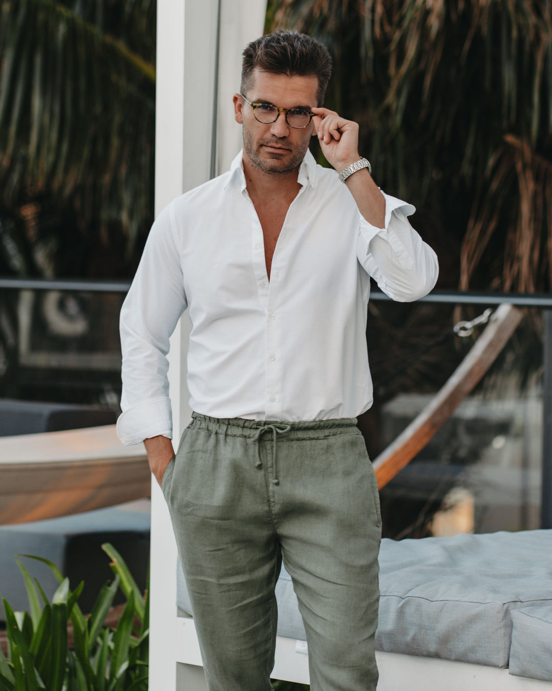 Leinenhose Militare
