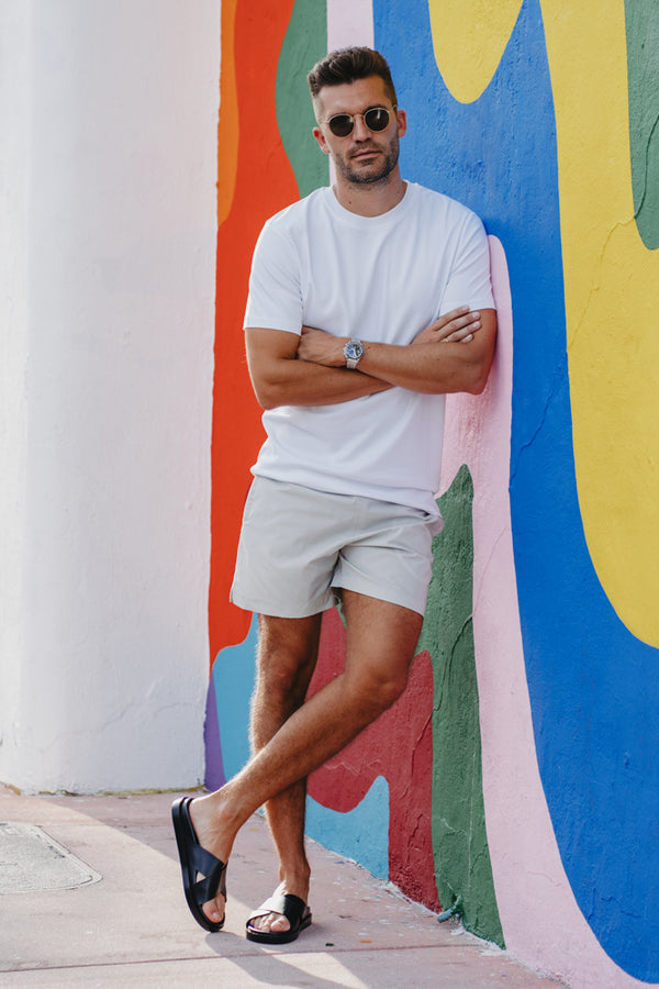 Badehose Salbei