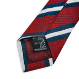 Krawatte in Rot-Blau